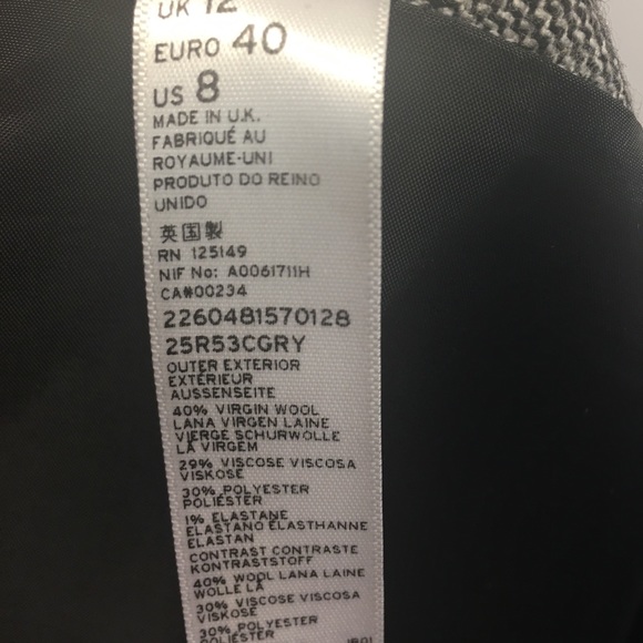 Topshop Unique Midi Skirt - UK Made, Wool Blend - Picture 8 of 8